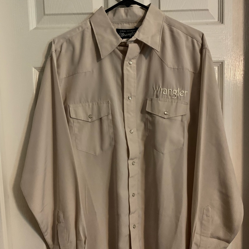 Wrangler western long sleeve NWOT